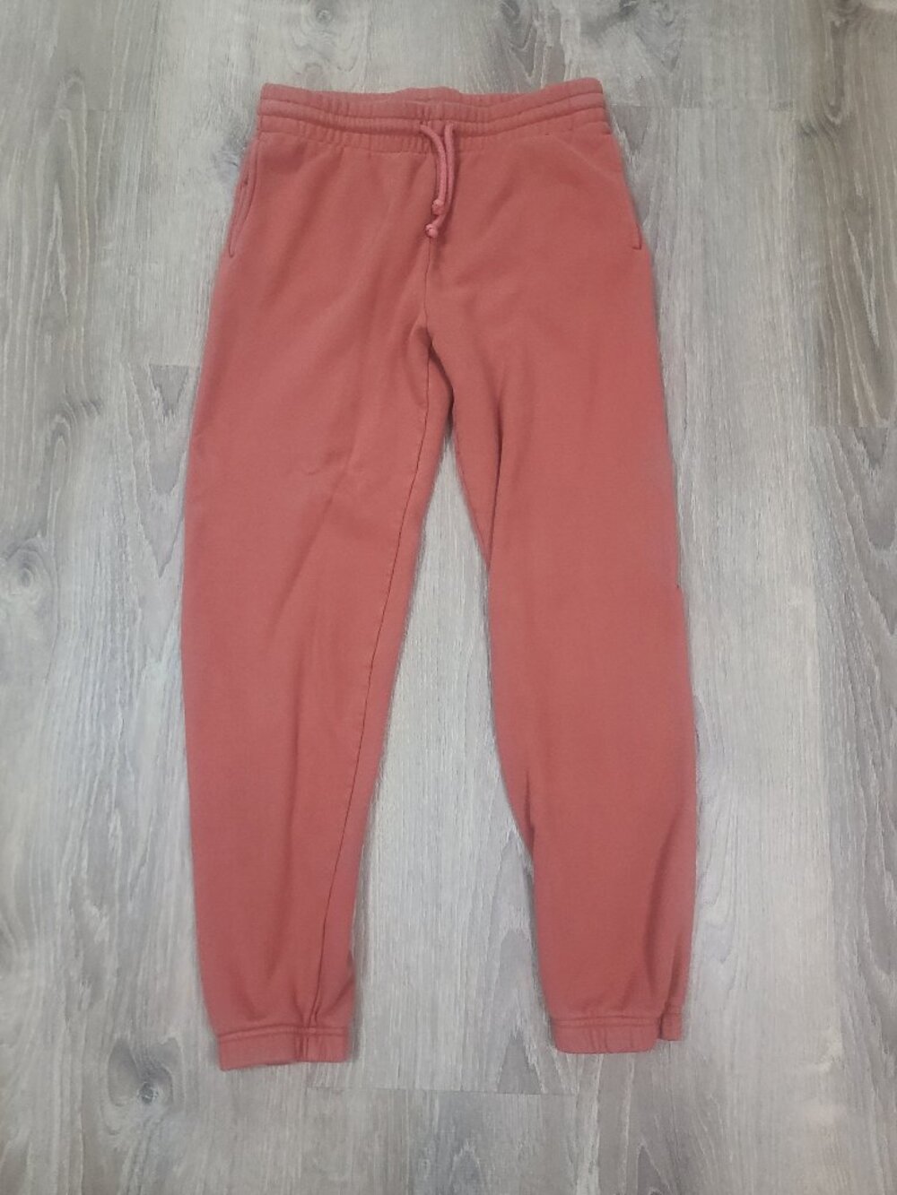 Tna Terracotta Dusty Rose Cozy Fleece Perfect Jogger Sweatpants Size Small S